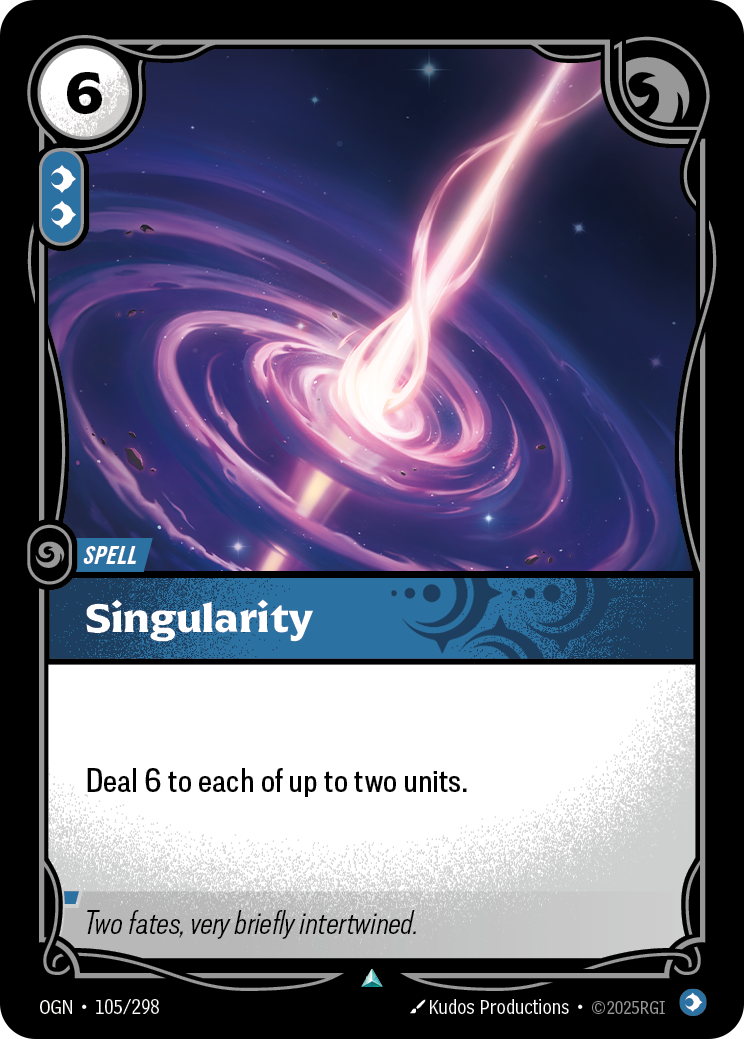 Singularity (Spell) (OGN-105/298) (Uncommon)