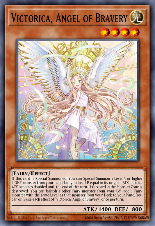 Victorica, Angel of Bravery (MONSTER) (GFP2-EN042)