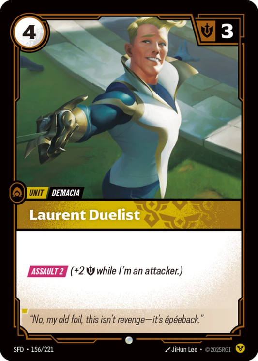 Laurent Duelist (Unit) (SFD-156/221) (Common)