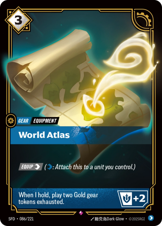 World Atlas (Gear) (SFD-086/221) (Rare)