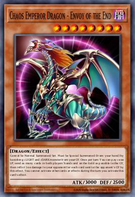 Chaos Emperor Dragon - Envoy of the End (MONSTER) (RA03-EN133) (PS/QCSE)