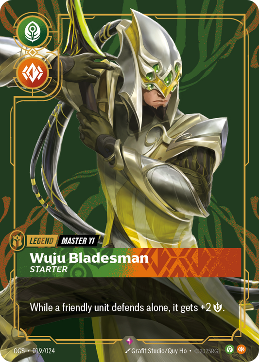Wuju Bladesman - Starter (Champion Legend) (OGS-019/024) (Rare)