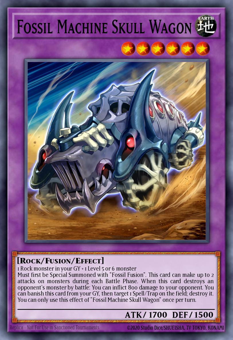 Fossil Machine Skull Wagon (MONSTER) (GFP2-EN020)