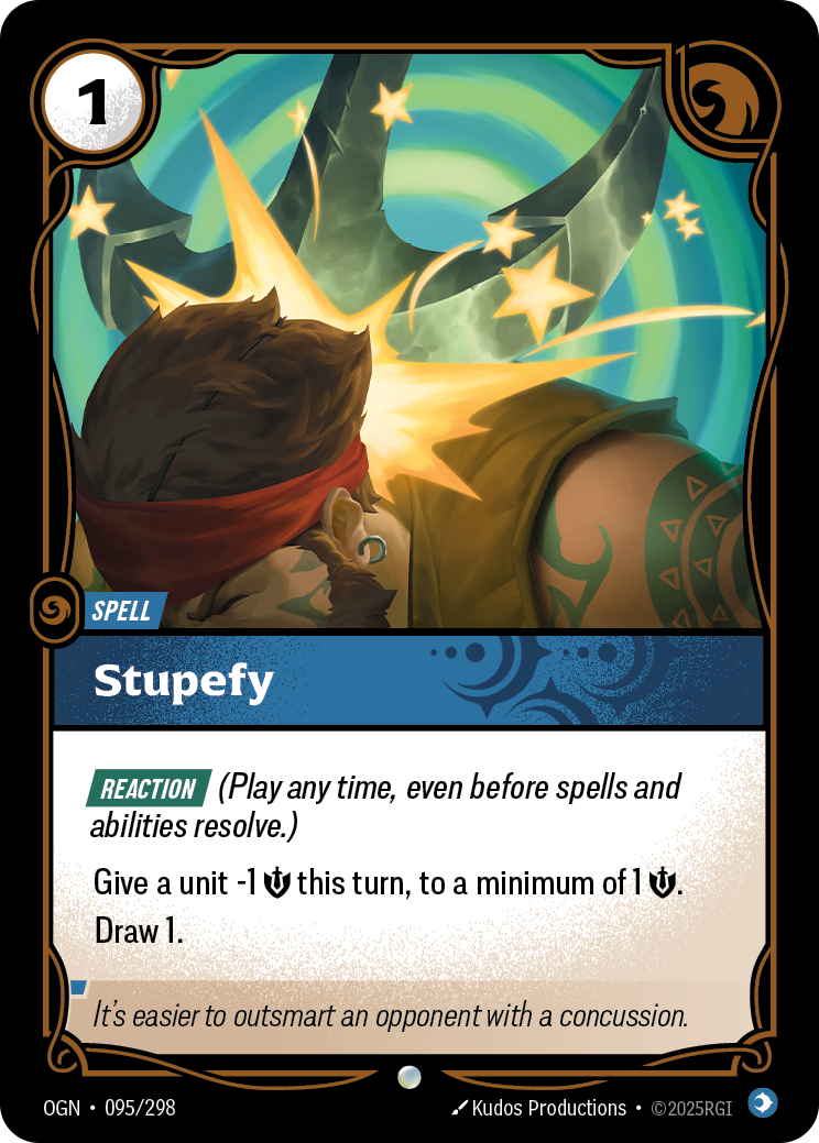 Stupefy (Spell) (OGN-095/298) (Common)