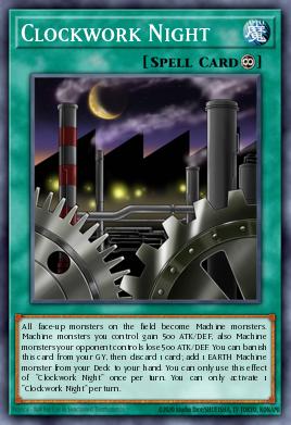 Clockwork Night (SPELL) (RA03-EN071) (SR/UR/SE/UL/PS/CR/QCSE)