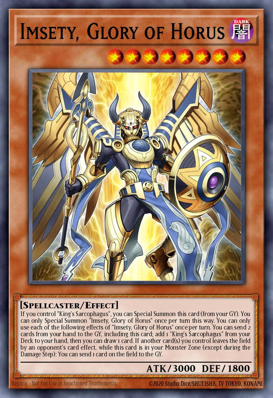 Imsety, Glory of Horus (MONSTER) (RA05-EN027)