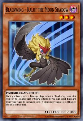 Blackwing - Kalut the Moon Shadow (MONSTER) (RA03-EN217) (PS/QCSE)
