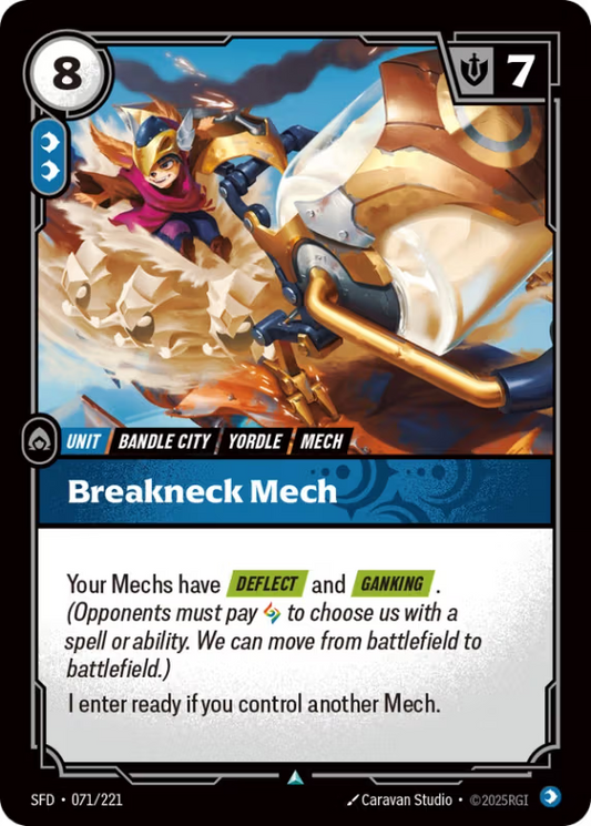 Breakneck Mech (Unit) (SFD-071/221) (UnCommon)