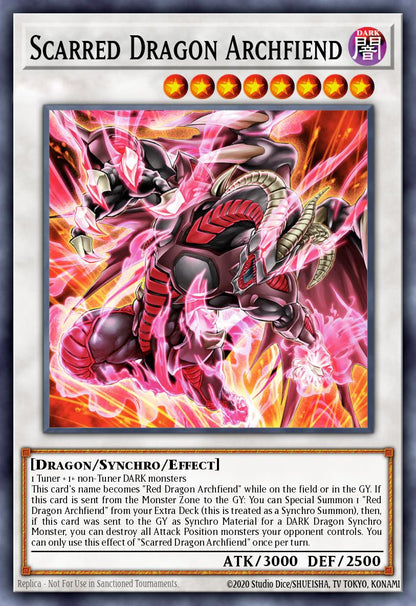 Scarred Dragon Archfiend (MONSTER) (RA05-EN044)