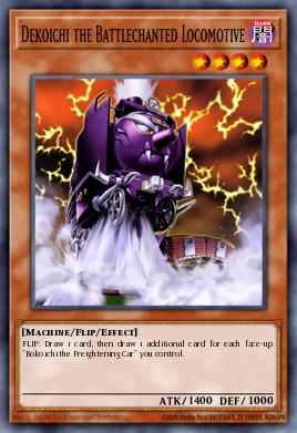 Dekoichi the Battlechanted Locomotive (MONSTER) (RA03-EN144) (PS/QCSE)