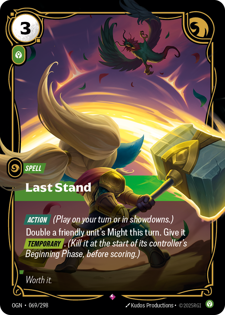Last Stand (Spell) (OGN-069/298) (Rare)