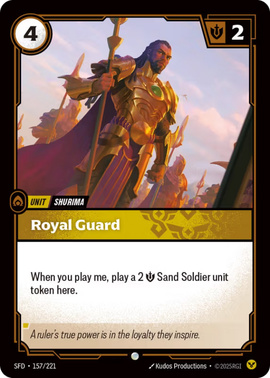 Royal Guard (Unit) (SFD-157/221) (Common)