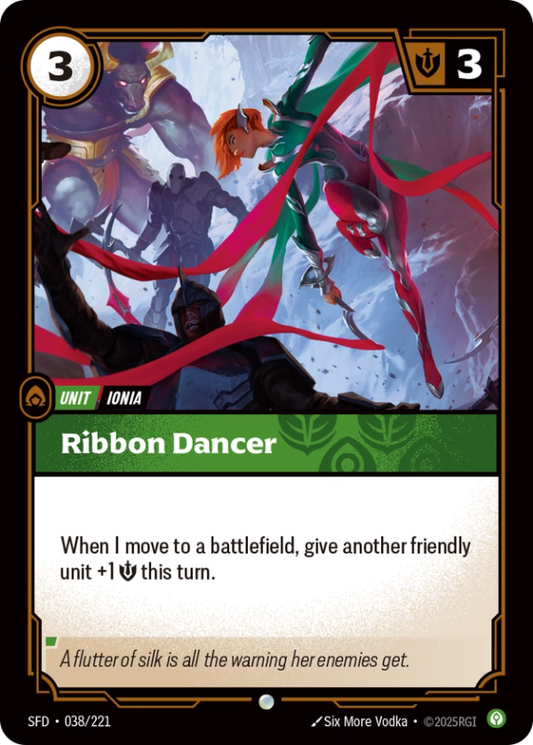 Ribbon Dancer (Unit) (SFD-038/221) (Common)