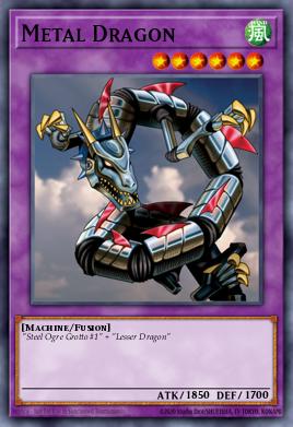 Metal Dragon (MONSTER) (LOB-EN102) (RARE)