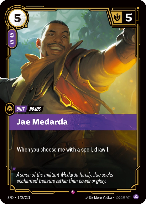 Jae Medarda (Unit) (SFD-142/221) (Rare)