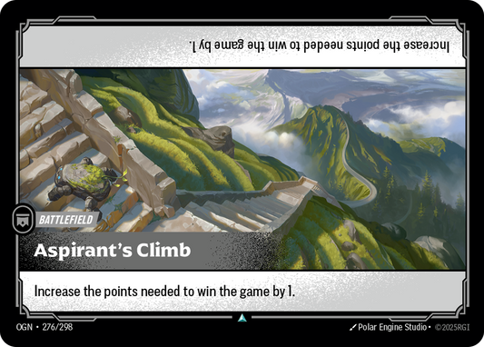 Aspirant's Climb (Battlefield) (OGN-276/298) (Uncommon)