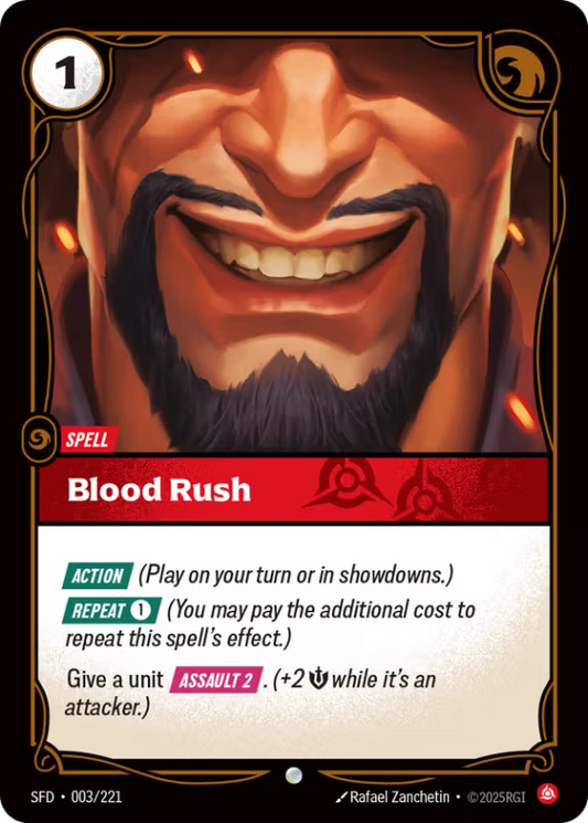 Blood Rush (Spell) (SFD-003/221) (Common)