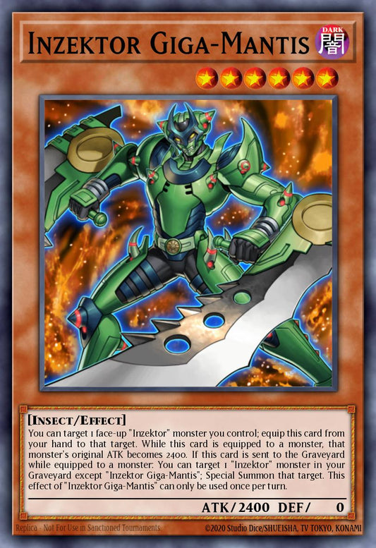 Inzektor Giga-Mantis (MONSTER) (GFP2-EN063)