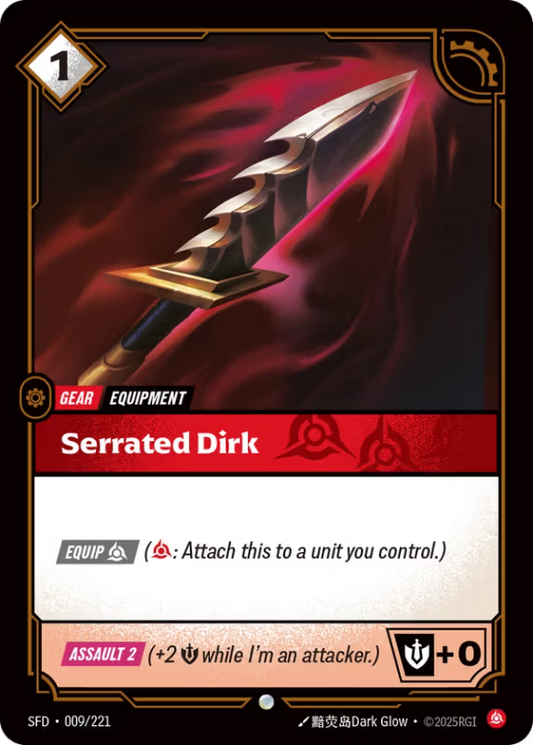 Serrated Dirk (Gear) (SFD-009/221) (Common)