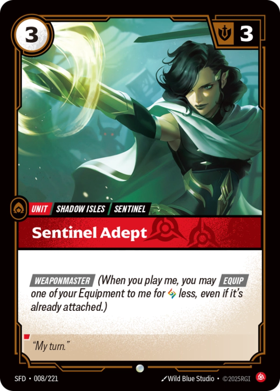 Sentinel Adept (Unit) (SFD-008/221) (Common)