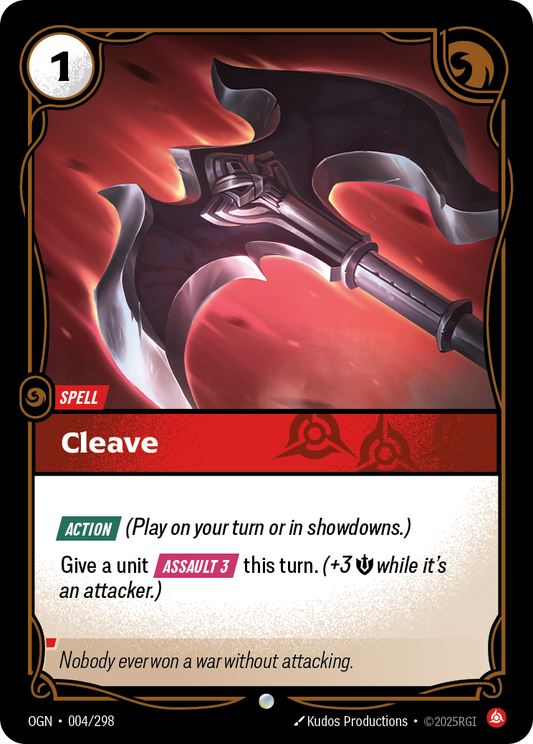 Cleave (Spell) (OGN-004/298) (Common)
