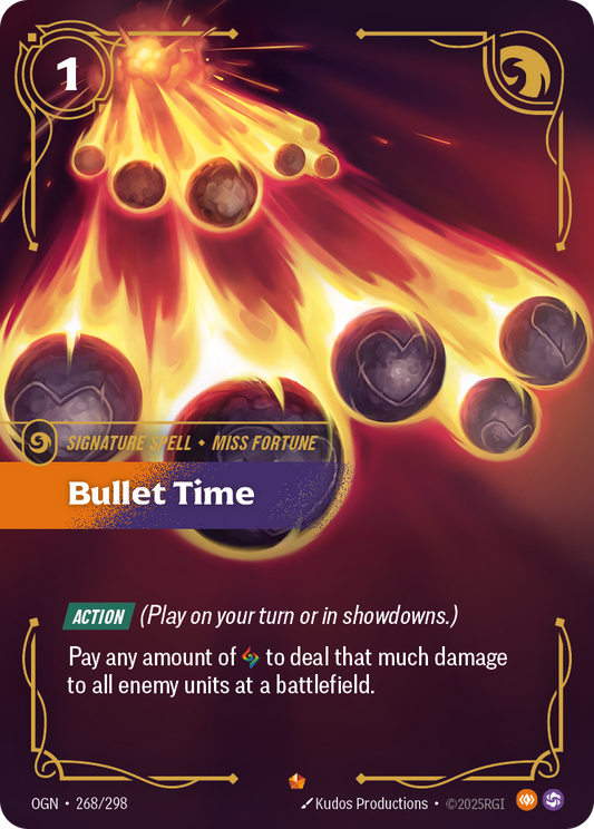 Bullet Time (Signature Spell) (OGN-268/298) (Epic)