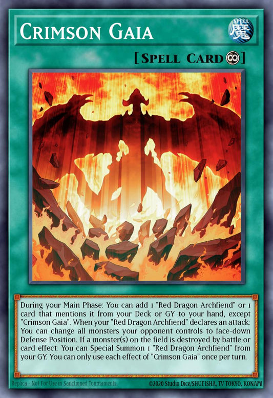 Crimson Gaia (SPELL) (RA05-EN070)