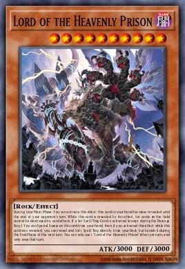 Lord of the Heavenly Prison (MONSTER) (RA03-EN029)