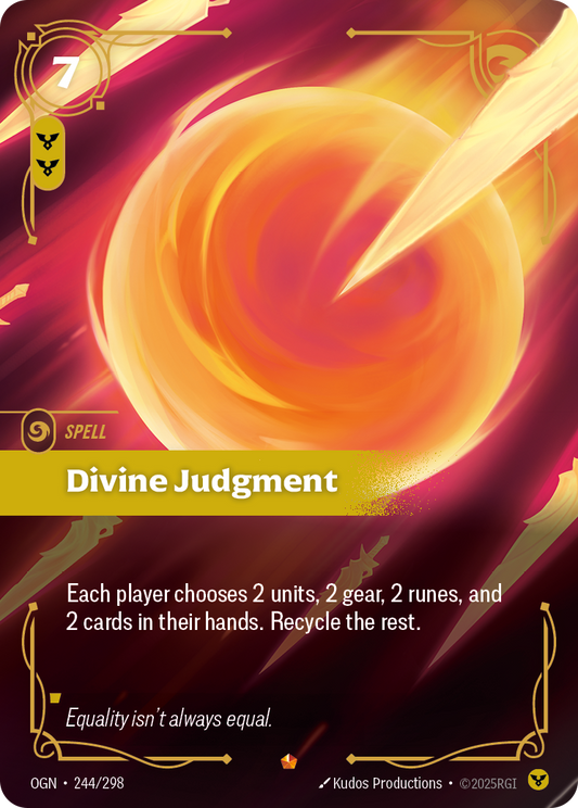 Divine Judgment (Spell) (OGN-244/298) (Epic)