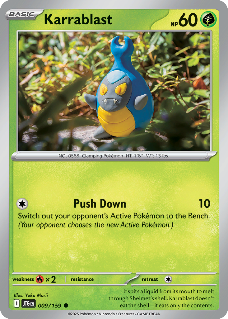 Karrablast (Basic Pokémon) (JTG-009/159) (Common)