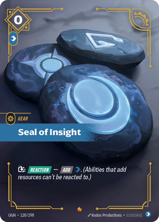 Seal of Insight (Gear) (OGN-120/298) (Epic)
