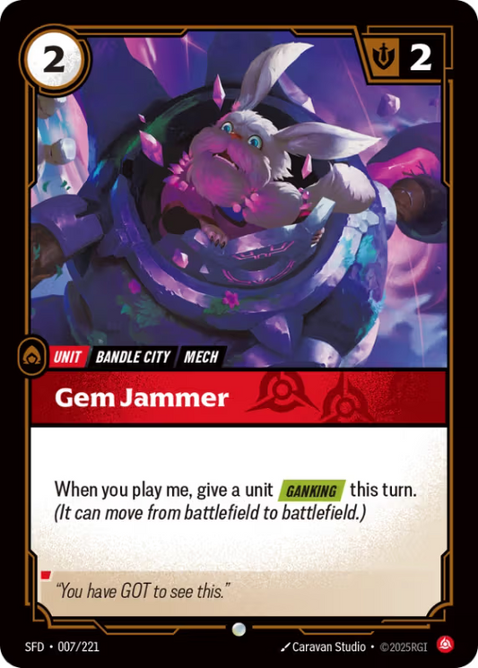 Gem Jammer (Unit) (SFD-007/221) (Common)