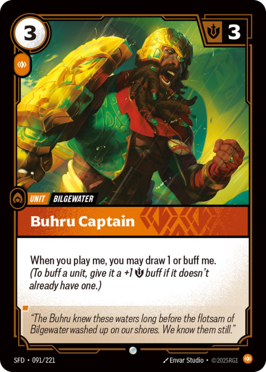 Buhru Captain (Unit) (SFD-091/221) (Common)