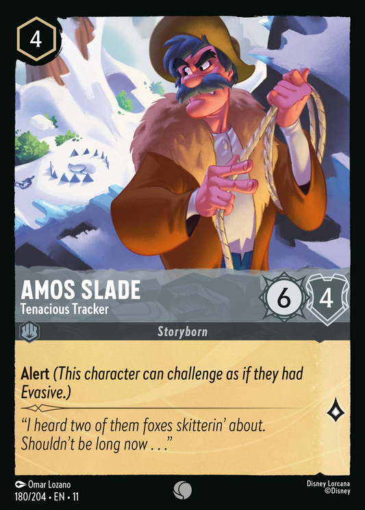 Amos Slade - Tenacious Tracker (Storyborn - Villain)(180/204 EN 11) (C)