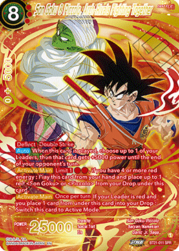 Son Goku & Piccolo, Arch Rivals Fighting Together (BT21-011) (SPR)