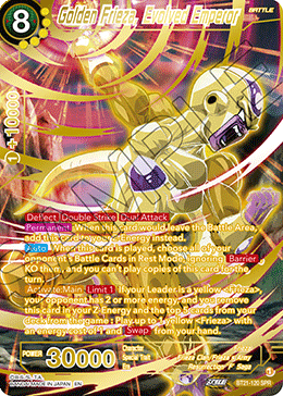 Golden Frieza, Evolved Emperor (BT21-120) (SPR)