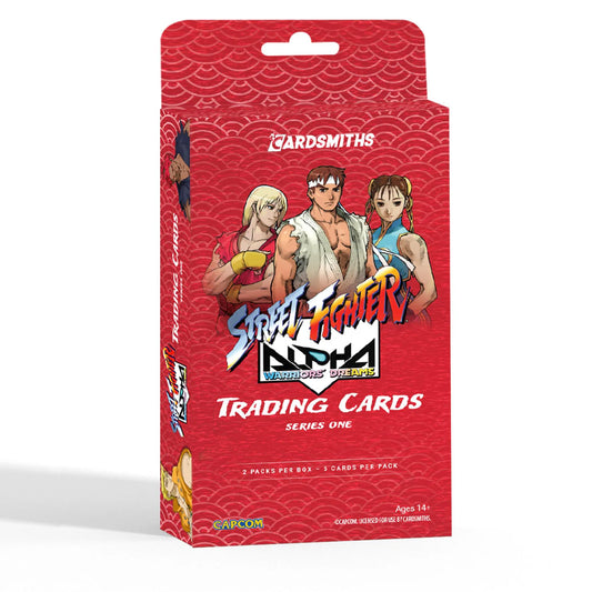 Street Fighter Alpha Warrior Dreams Trading Cards Series 1 Collector Box Cardsmiths