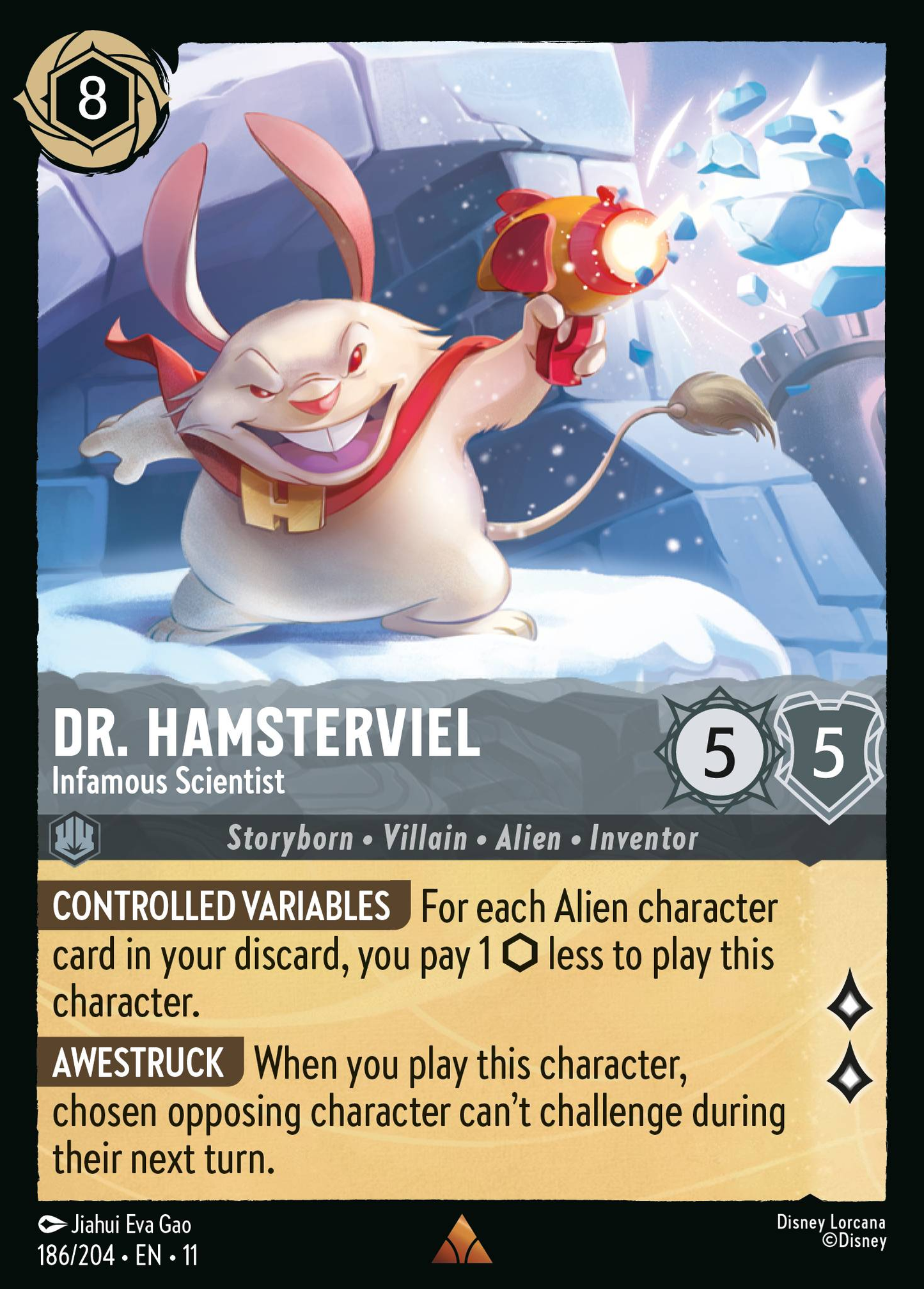 Dr. Hamsterviel - Infamous Scientist (Storyborn - Villain - Alien)(186/204 EN 11) (R)