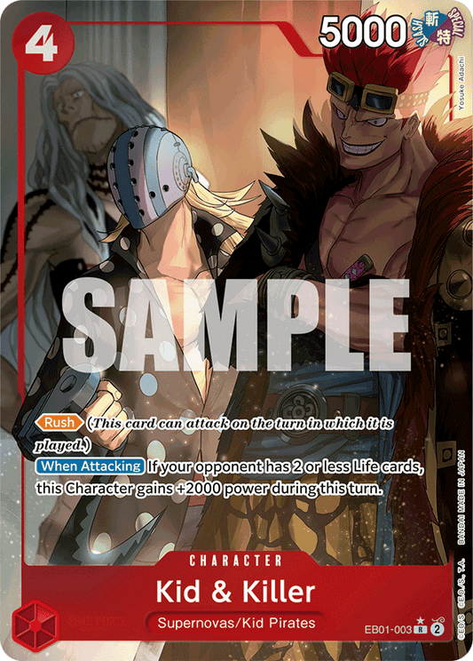 Kid Killer (Character) (EB01-003) (R) (Alternate Art)