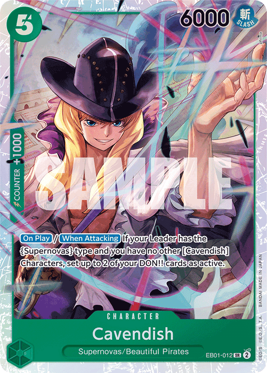 Cavendish (Character) (EB01-012) (SR)