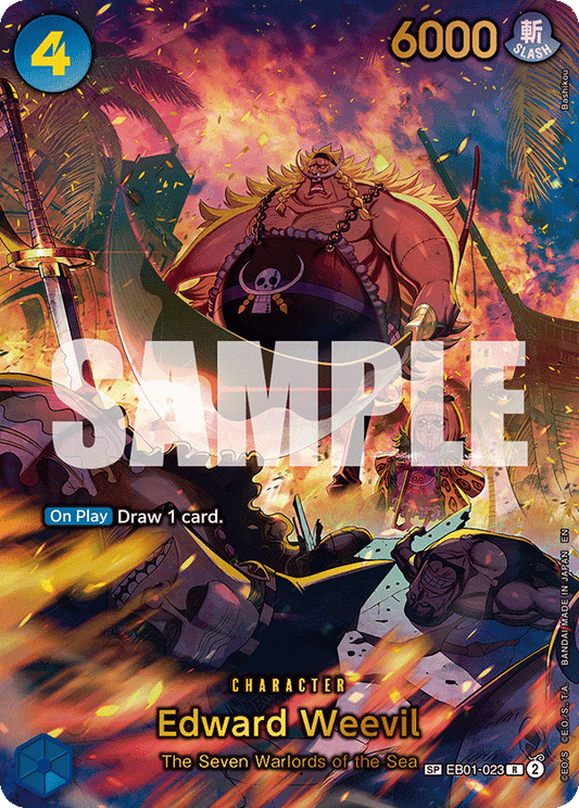 Edward Weevil (Character) (OP14 Reprint) (EB01-023) (R) (SP)