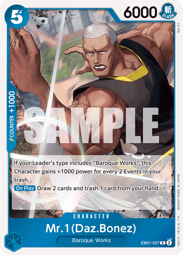 Mr 1 (Daz Bonez) (Character) (EB01-027) (R)