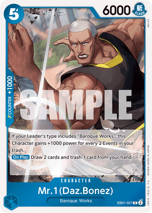 Mr 1 (Daz Bonez) (Character) (EB01-027) (R)