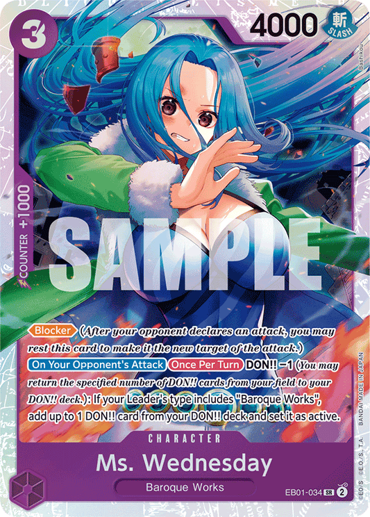Ms Wednesday (Character) (EB01-034) (SR)