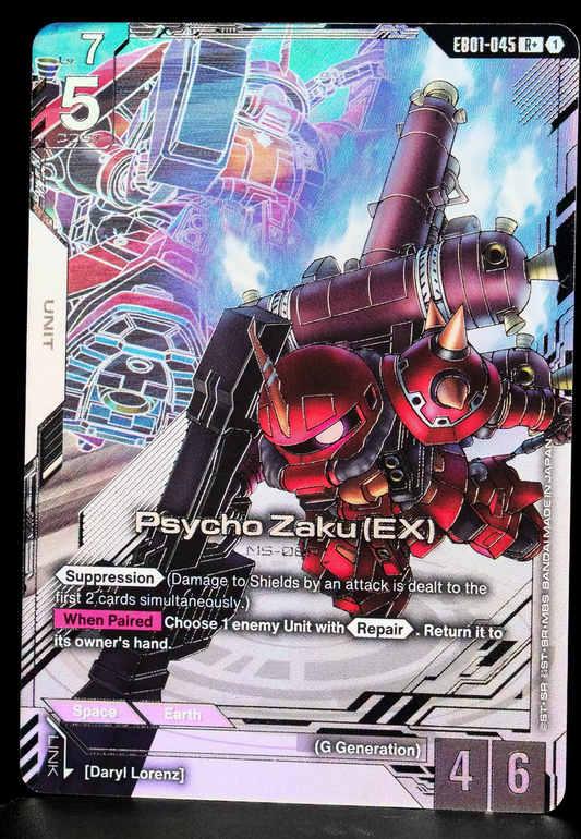 Psycho Zaku (EX) (Unit) (EB01-045) (R+) (Alternate Art)