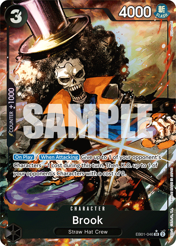 Brook (Character) (EB01-046) (SR) (Alternate Art)