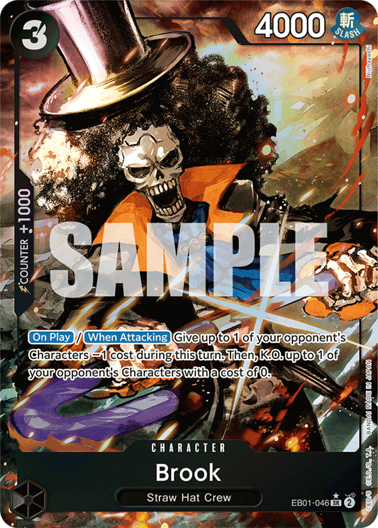 Brook (Character) (EB01-046) (SR) (Alternate Art)