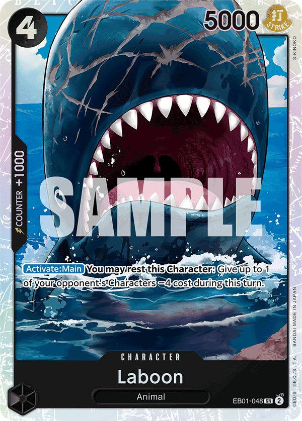 Laboon (Character) (EB01-048) (SR)