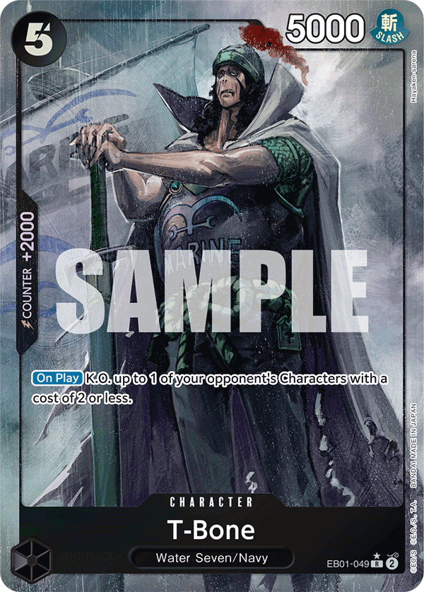 T-Bone (Character) (EB01-049) (R) (Alternate Art)