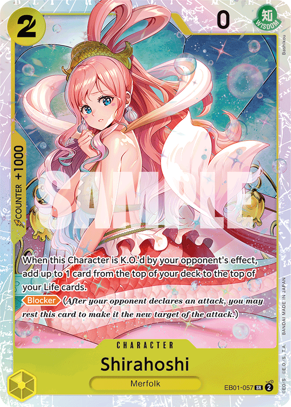 Shirahoshi (Character) (EB01-057) (SR)